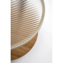 Стол журнальный HALMAR KAMALA натуральный/черный